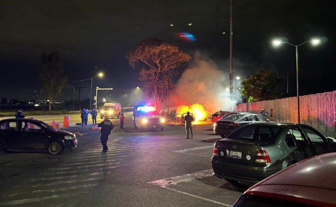 Confirma gobernador relación entre "levantón" de empresario y vehículo incendiado frente a C5