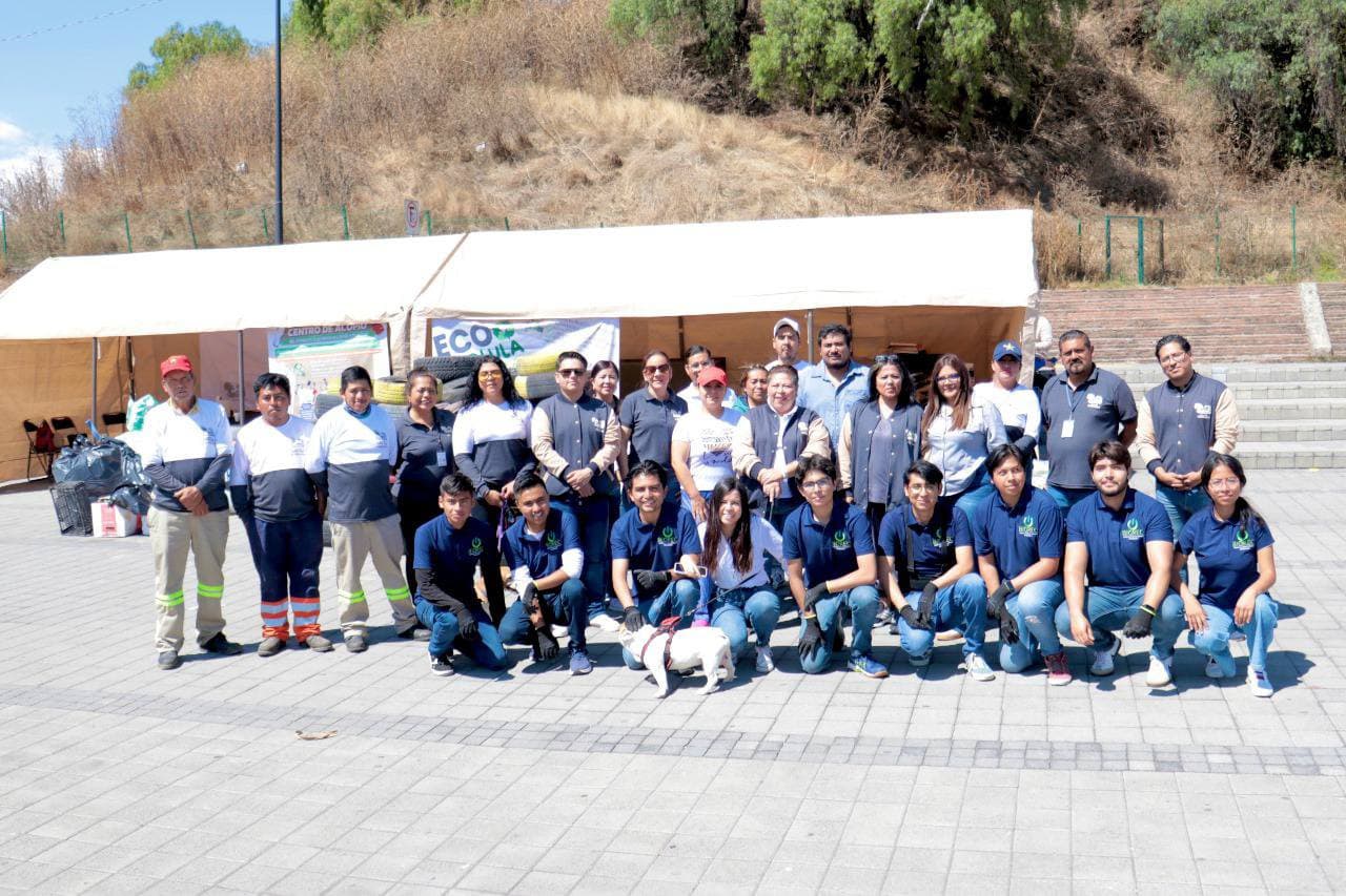 Comunicado oficial Con EcoCholula se continúa promoviendo el reciclaje y el cuidado del medio ambiente