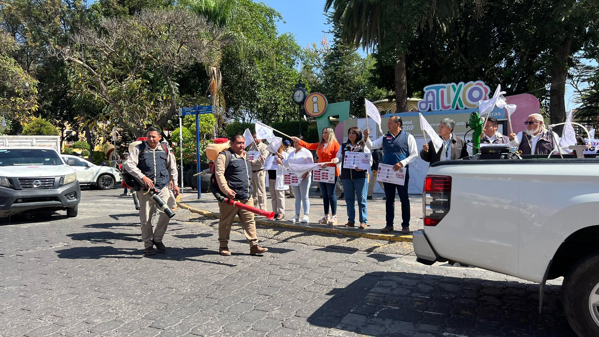 Foto: Cortesía Atlixco se suma a la Jornada Nacional contra el Dengue con recolección de más de 60 toneladas de cacharros