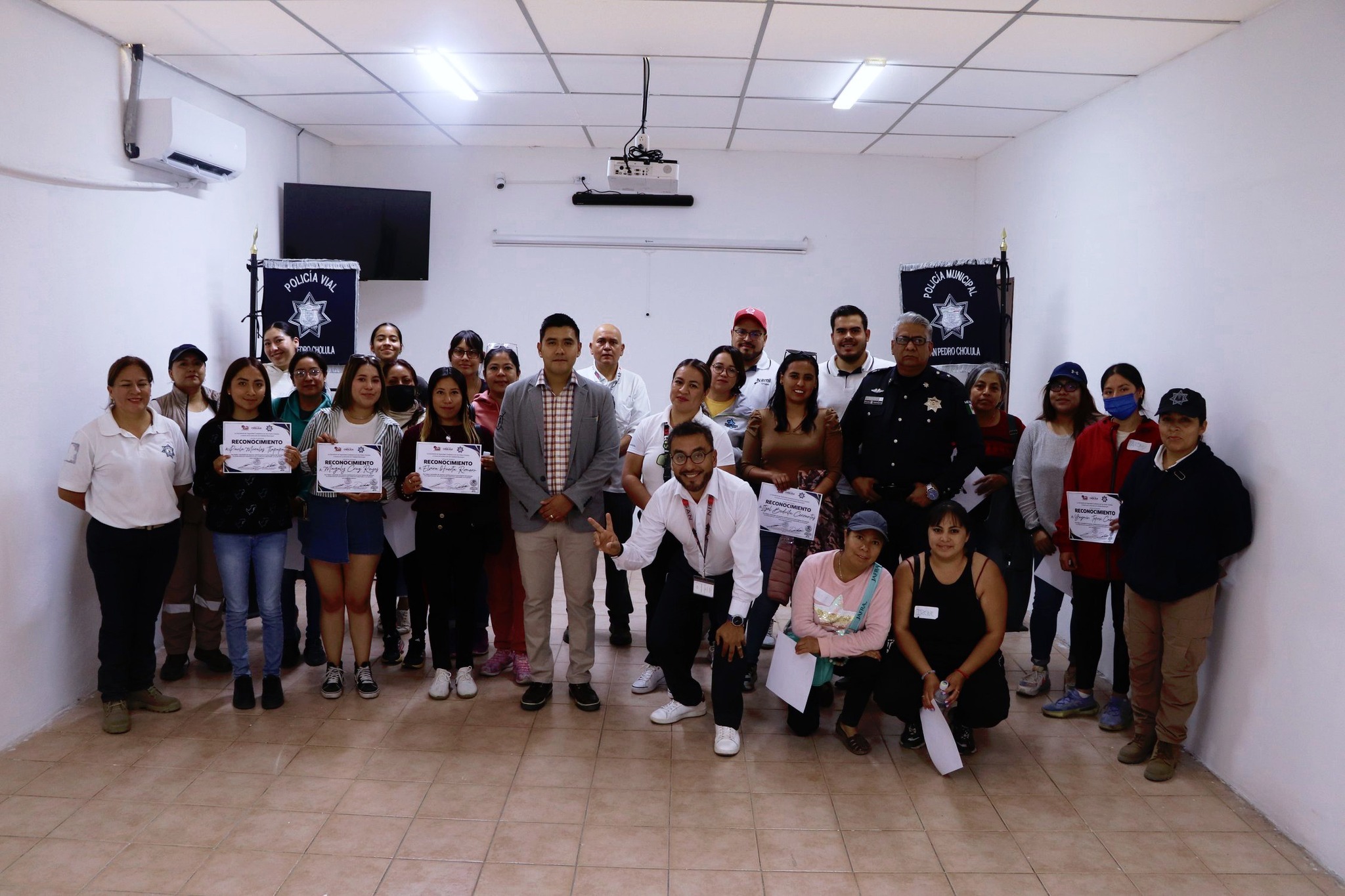 concluyen clases de manejo spch 4