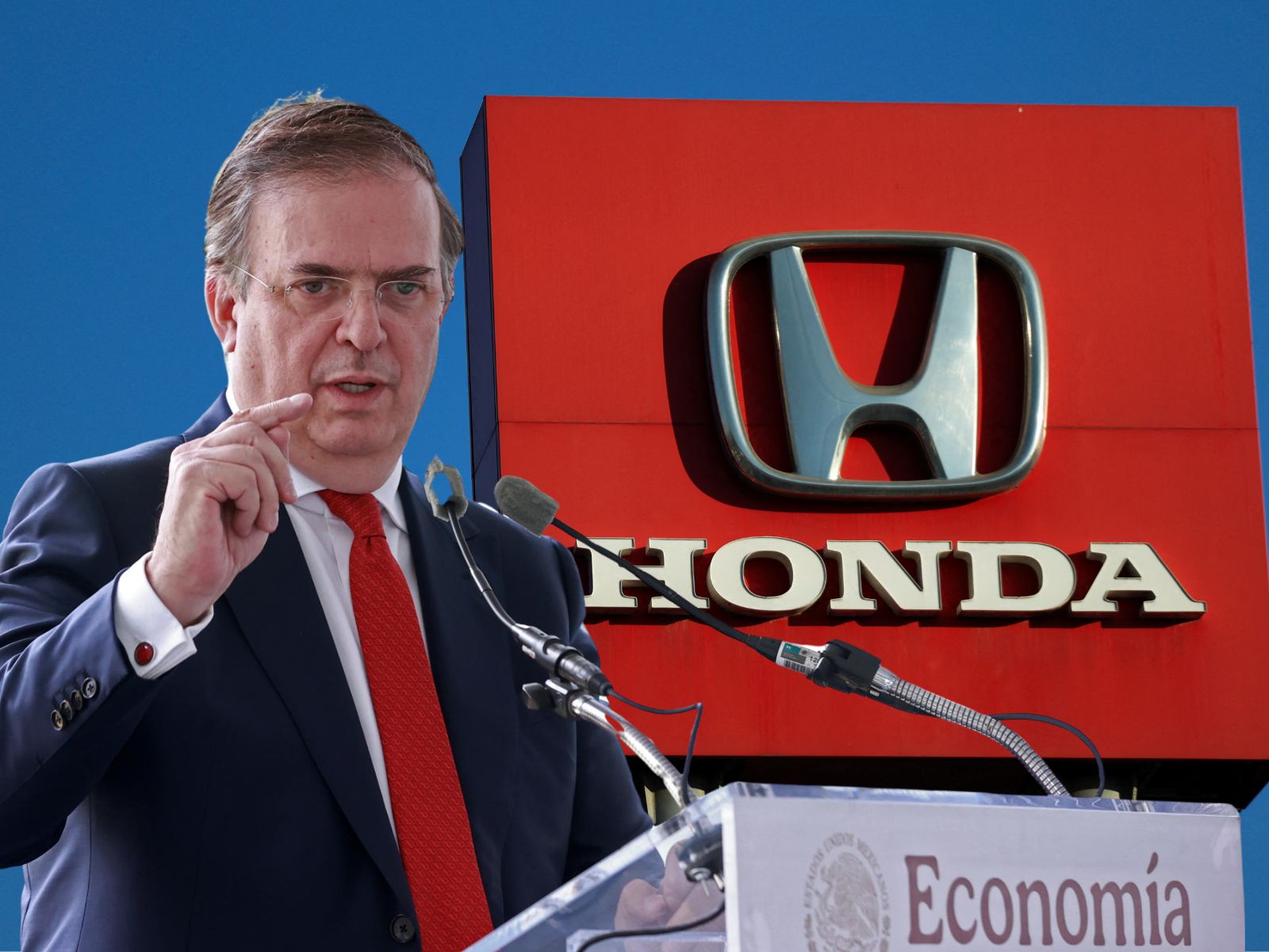 Foto: Cortesía Ebrard desmiente traslado de operaciones de Honda a EE.UU.