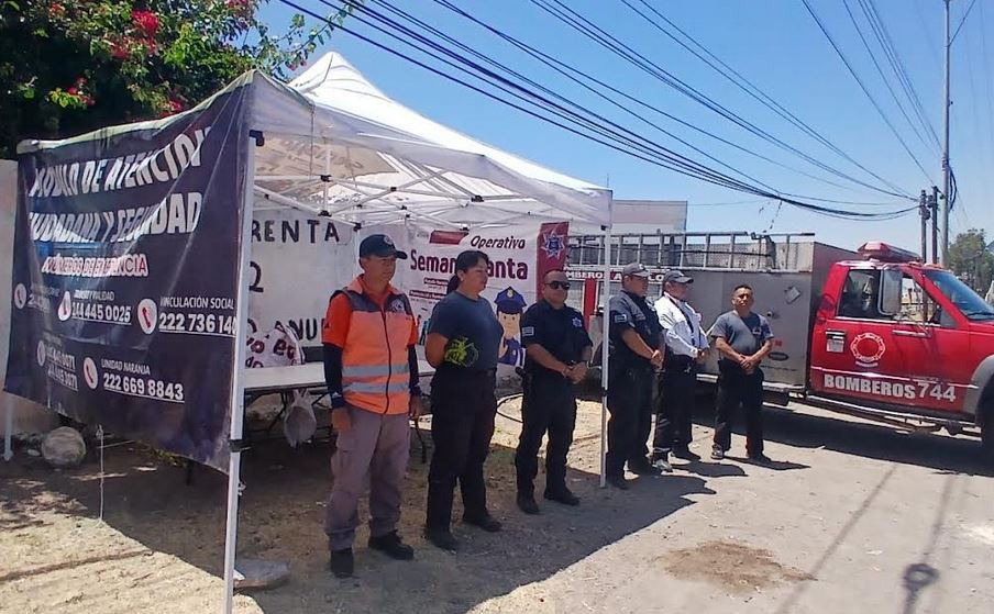 Foto: Cortesía Operativo Semana Santa 2025: seguridad y atención para todos