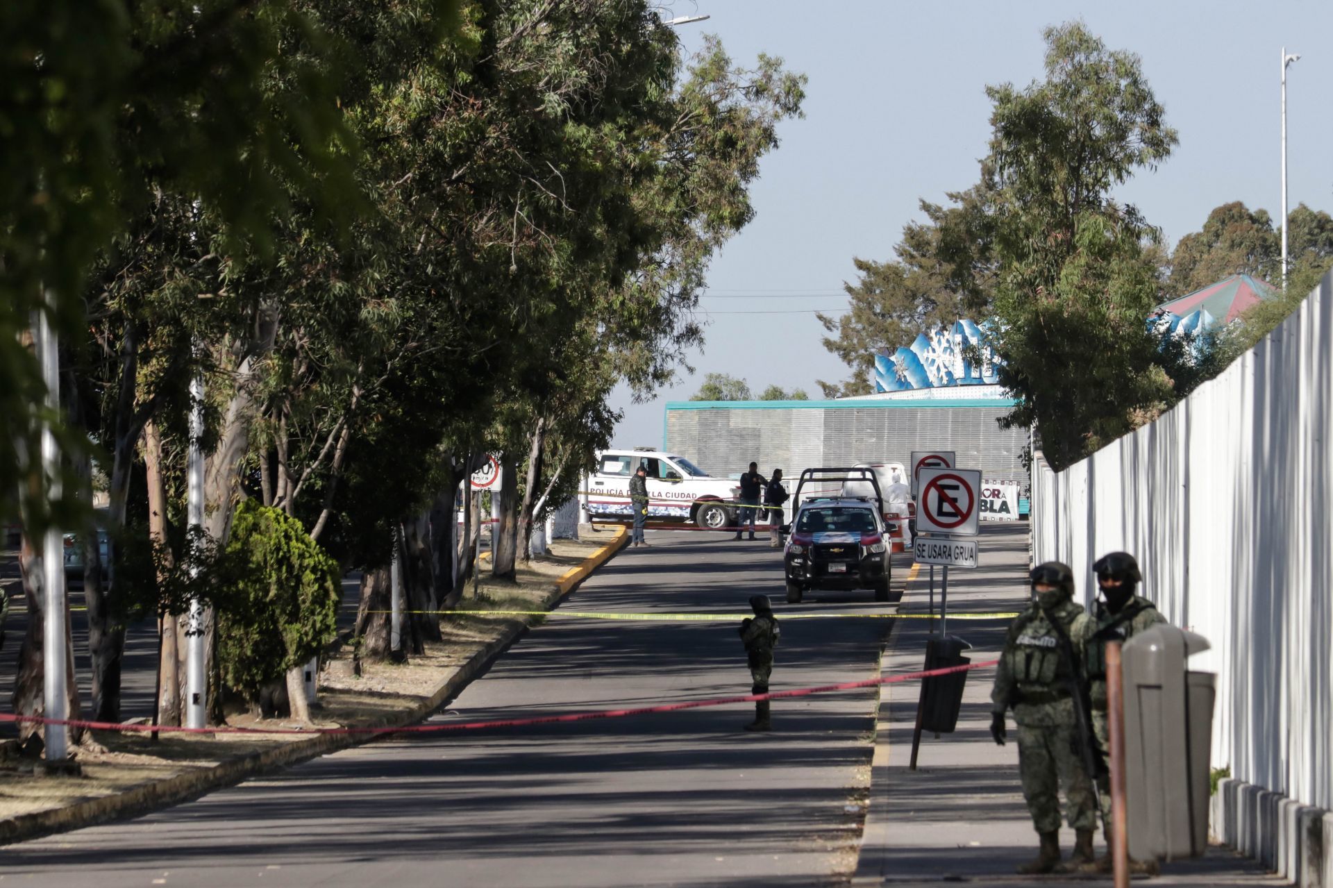 Foto: Cortesía Fiscalía investiga hallazgo de cuerpos cerca de la Feria de Puebla; refuerzan seguridad en la zona