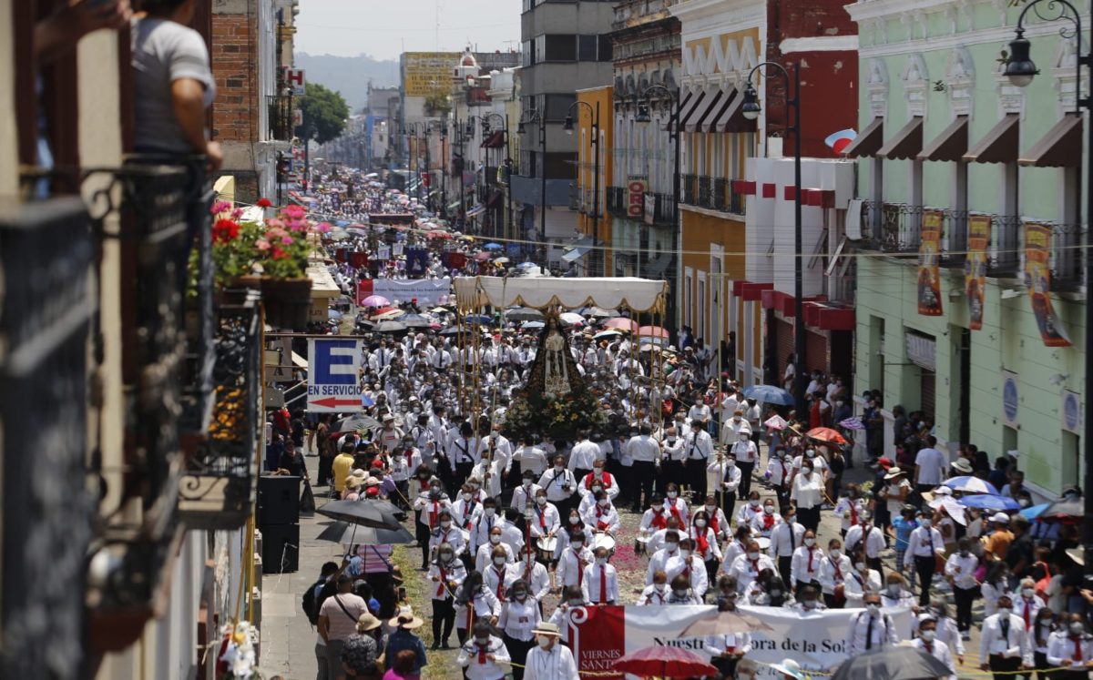Foto: Cortesía Procesión de Viernes Santo en Puebla espera récord de asistencia con más de 160 mil personas