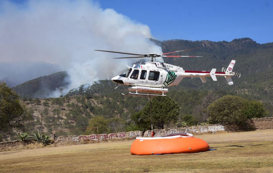 Foto: Cortesía Acciones coordinadas para controlar incendio en Libres