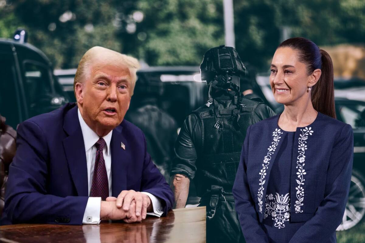 Foto: Cortesía Trump afirma que Sheinbaum necesita apoyo ante control del narco en México