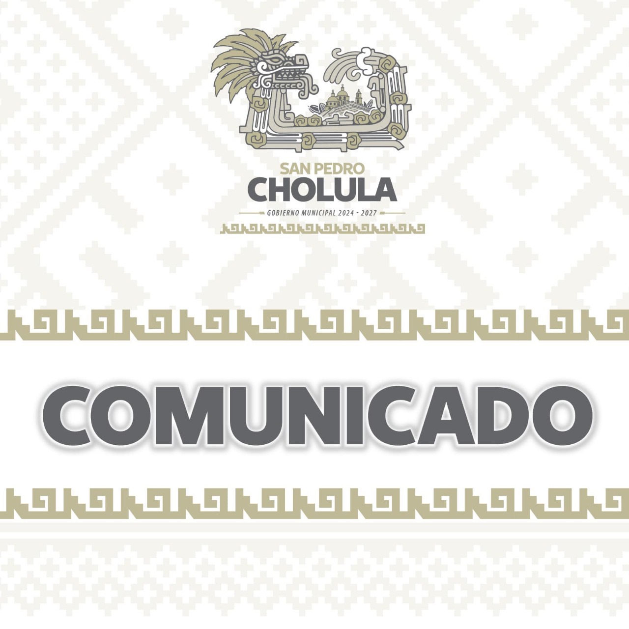 Comunicado oficial COMUNICADO