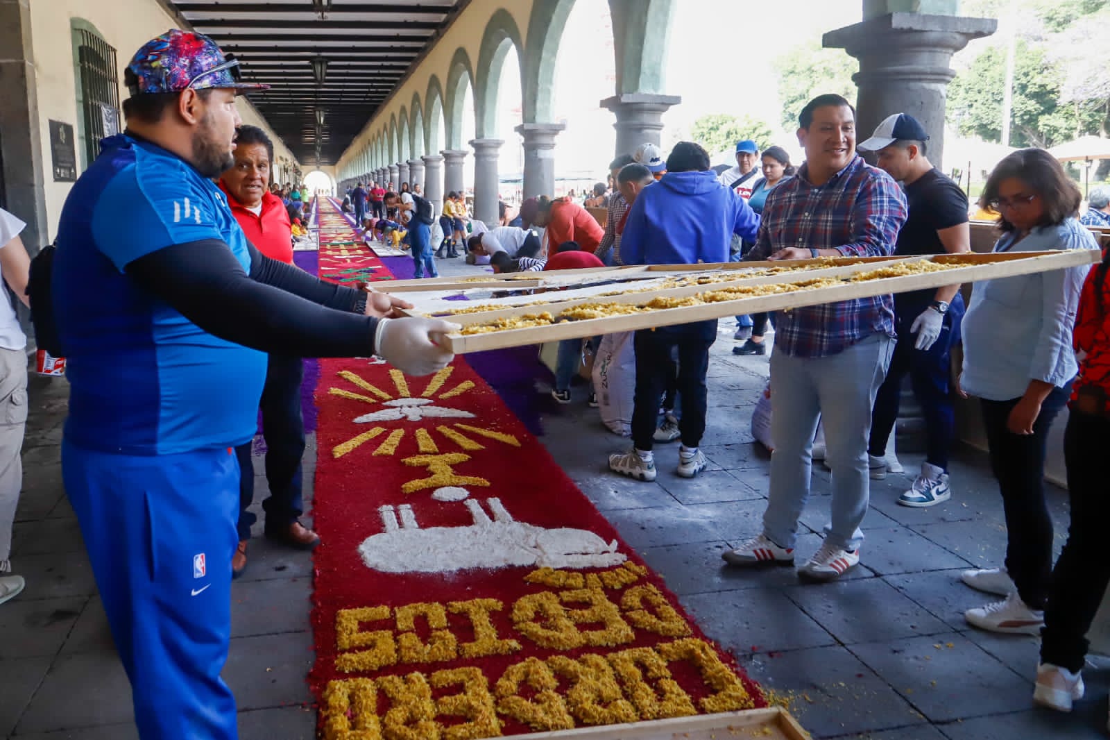 encabeza realizacion de alfombra tfd 4