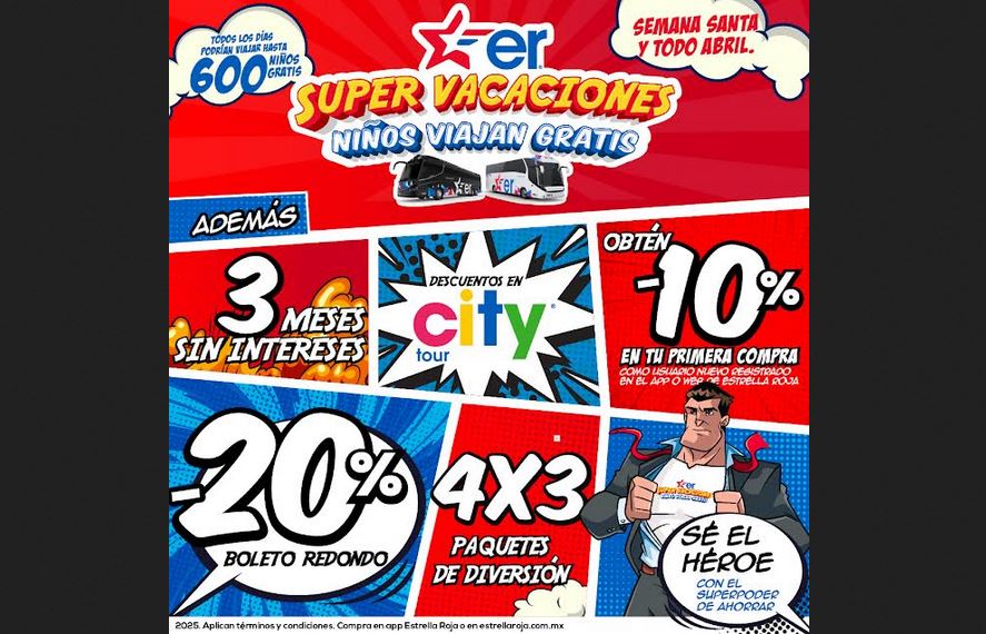 Foto: Cortesía Estrella Roja lanza promociones para disfrutar Semana Santa en familia