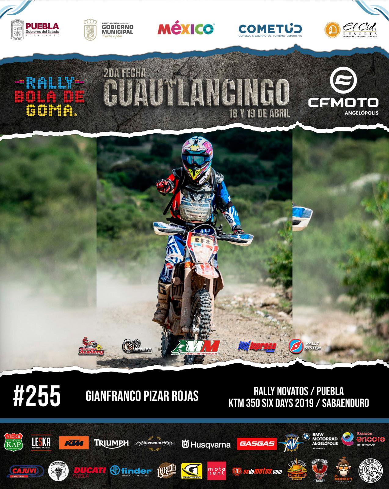 Por: Cortesía Lula Pineda Adrenalina y convivencia familiar en “Rally Bola de Goma 2025”