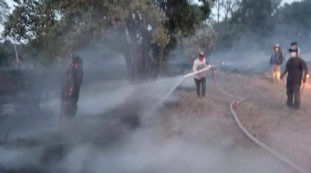 Suspensión de celebraciones de Semana Santa en Tlaxcala por incendio forestal