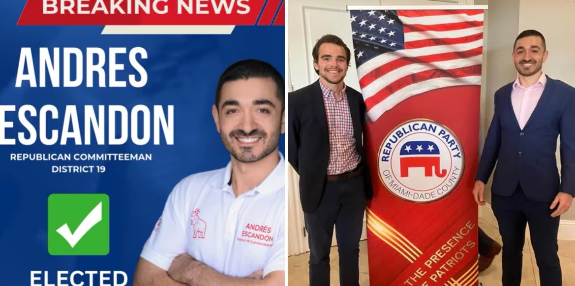 Foto: Cortesía Hijo de exgobernador de Chiapas se une al Partido Republicano en Miami