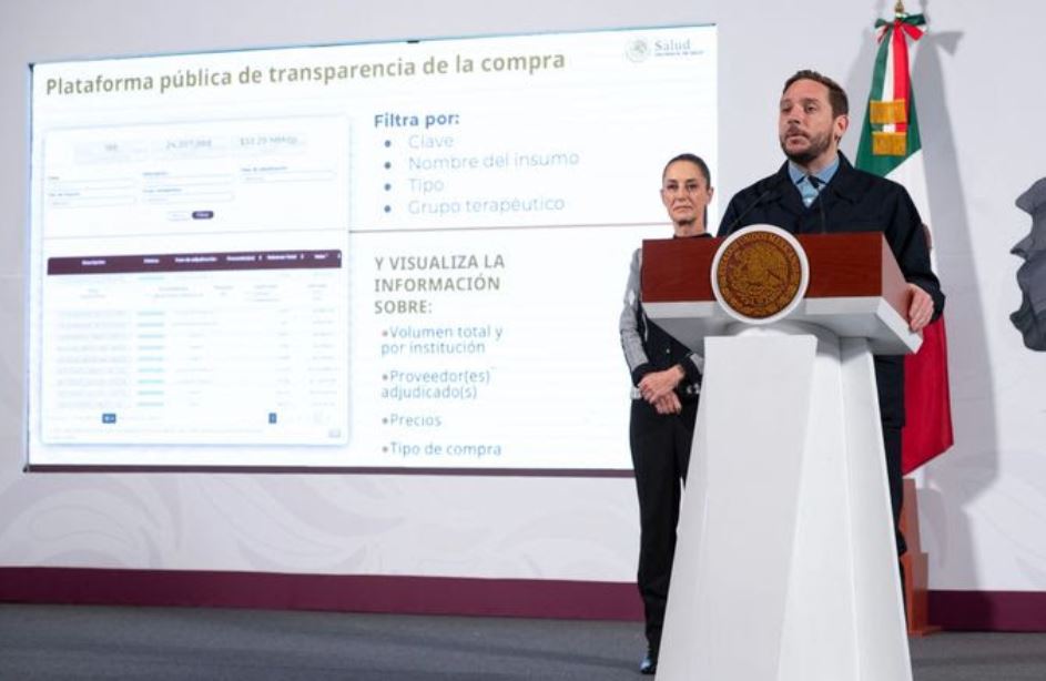 Foto: Cortesía Presentan plataforma para transparentar compra y distribución de medicamentos