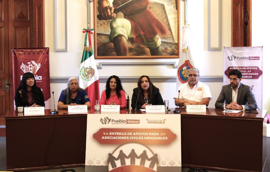 Foto: Cortesía Puebla impulsa proyectos sociales con apoyo a asociaciones civiles
