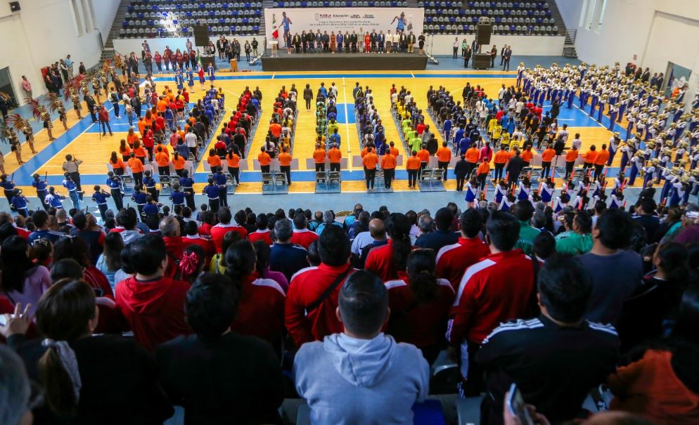 Foto: Cortesía Inicio de los Juegos Deportivos Nacionales Escolares en Puebla