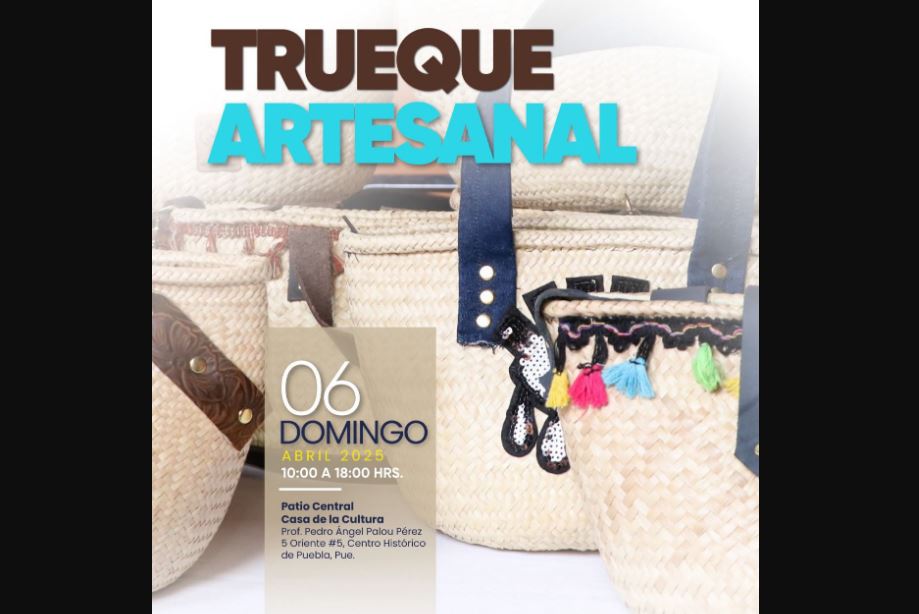Foto: Cortesía Trueque Artesanal en Puebla: cultura y comercio sin dinero