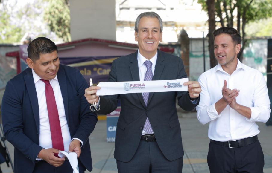 Foto: Cortesía Mejor infraestructura educativa en Puebla: techado y captación pluvial