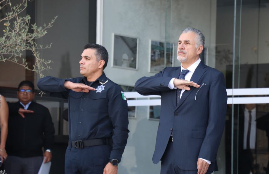 Foto: Cortesía Puebla honra a policías caídos con emotivo homenaje