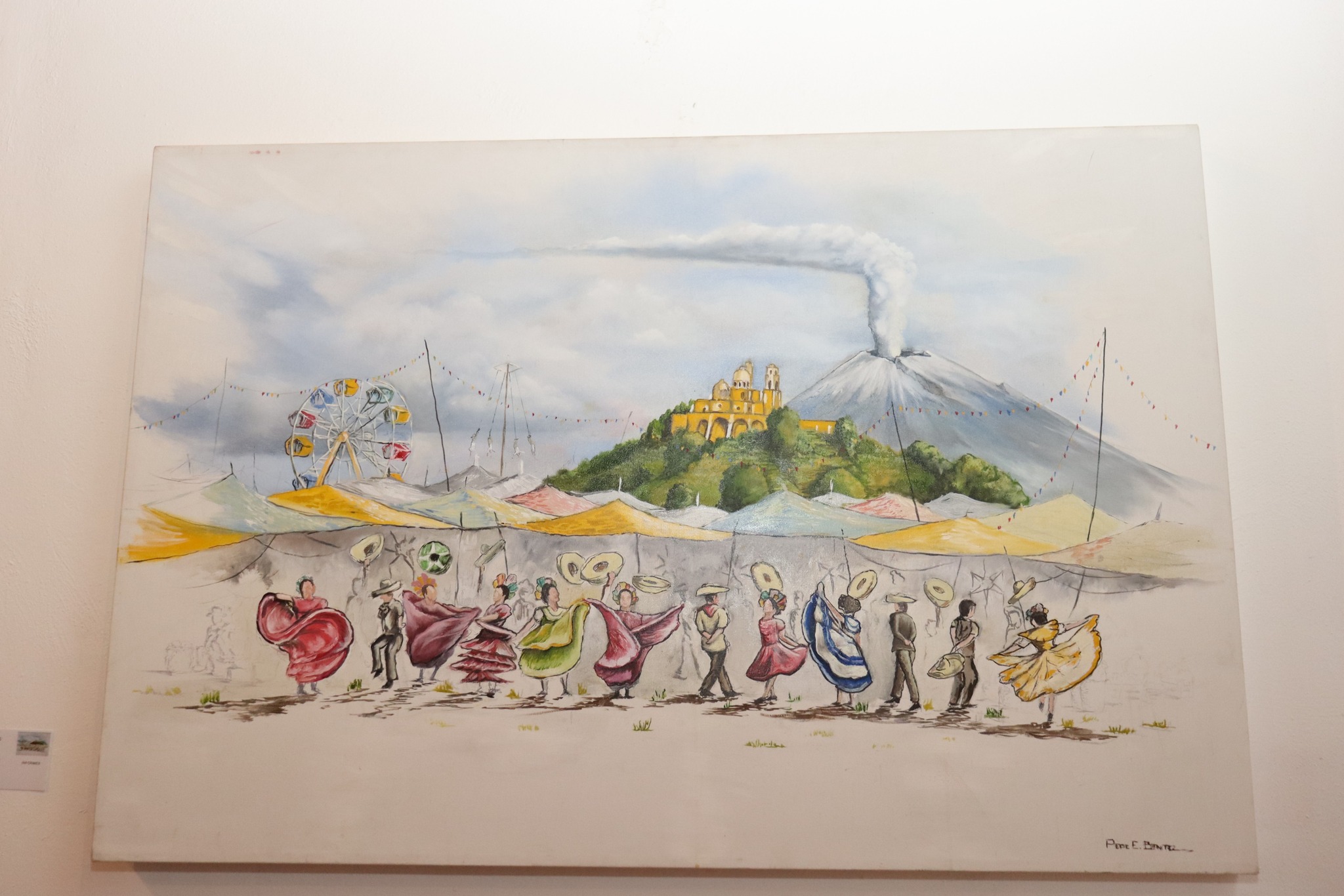 Por: Cortesía Lula Pineda San Pedro Cholula inaugura con éxito la Noche de Museos Puebla
