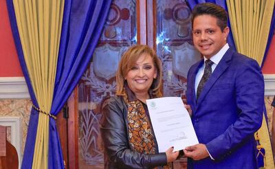 Exigen a Claudia Sheinbaum destitución de Lorena Cuéllar y Gabiente