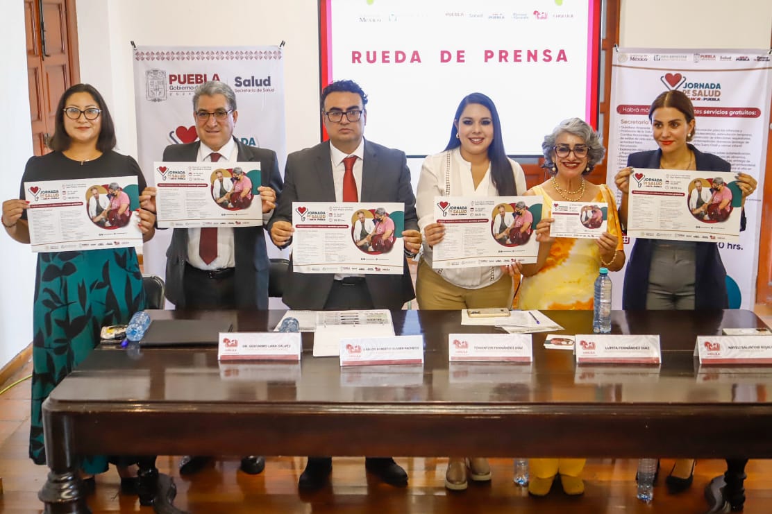 Comunicado oficial San Pedro Cholula será sede de la Jornada de Salud “Por Amor a Puebla”