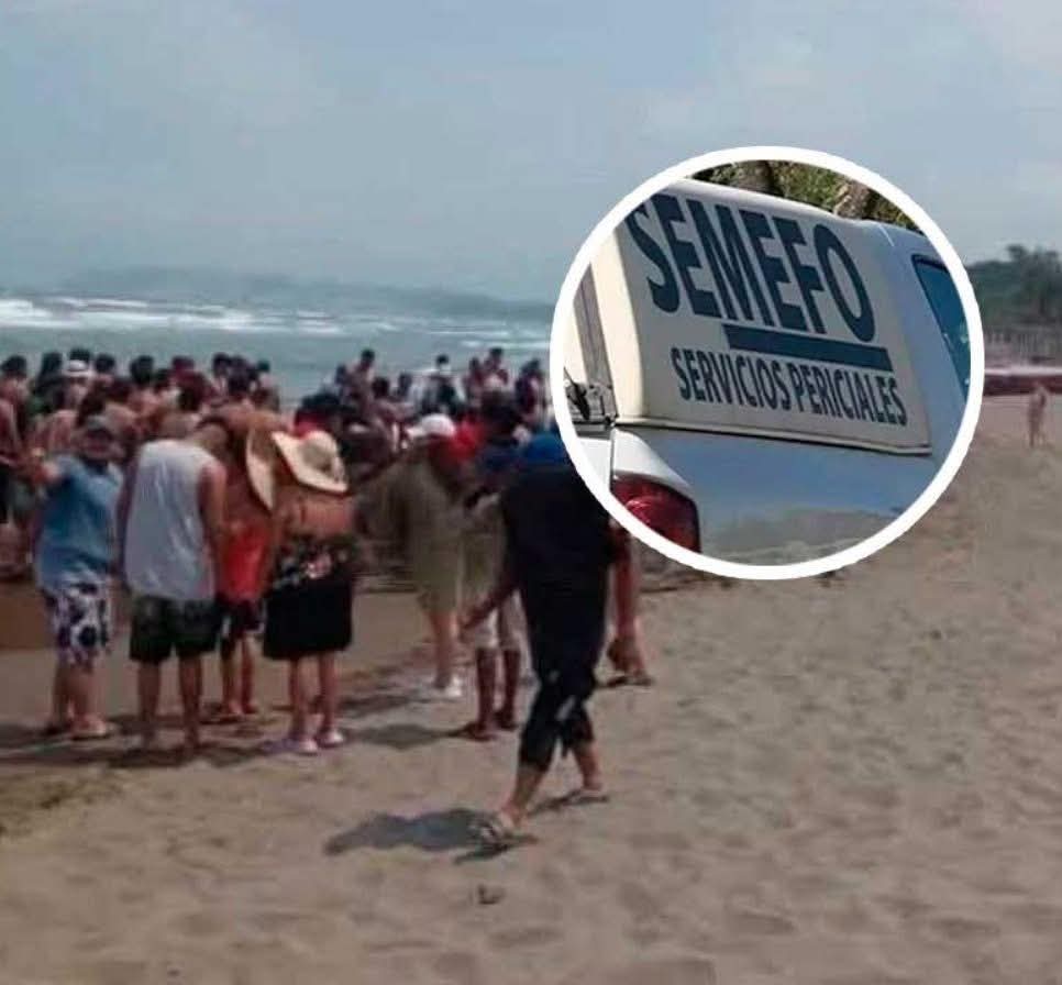 Tragedia en Playa "La Mancha": Adolescente de Tlaxcala muere por corriente marina