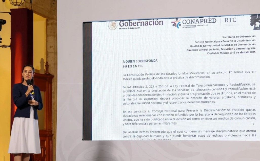 Foto: Cortesía Sheinbaum anuncia reforma para prohibir propaganda política extranjera en México