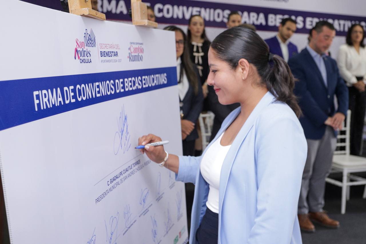 Comunicado oficial San Andrés Cholula y universidades establecen alianza educativa en beneficio de la juventud