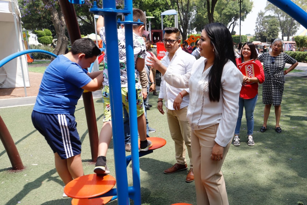 Comunicado oficial Renuevan el Parque de la Niñez Cholulteca: un espacio digno para las infancias
