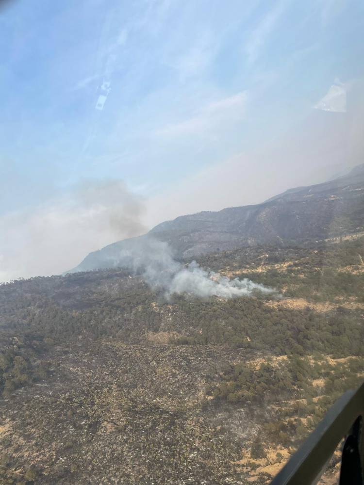 Controlan incendio en Tlaxcala y alistan plan de restauración forestal