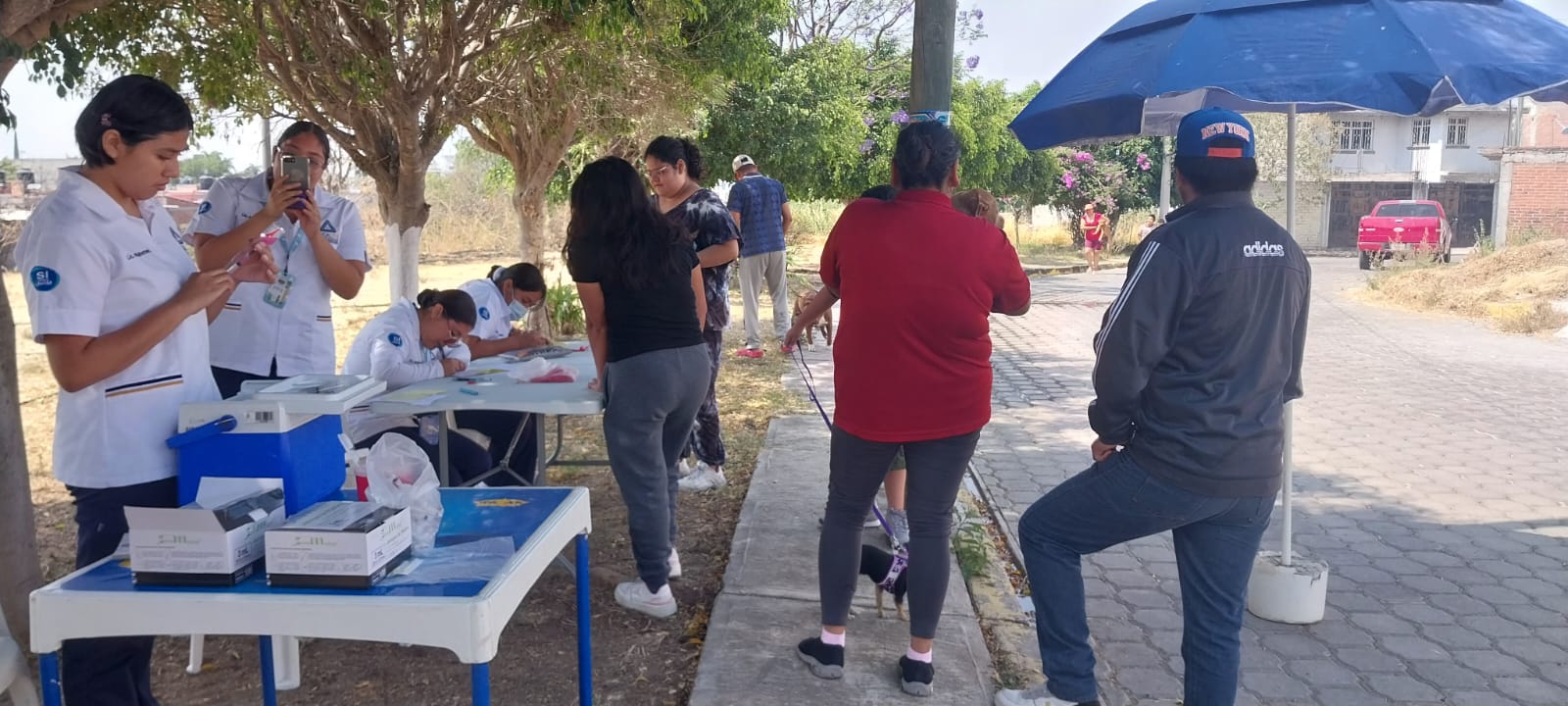 Foto: Cortesía Ariadna Ayala, presidenta de Atlixco continúa impulsando la vacunación antirrábica
