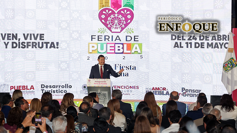 Alejandro Armenta impulsa la Feria de Puebla 2025 con descuentos y récord turístico