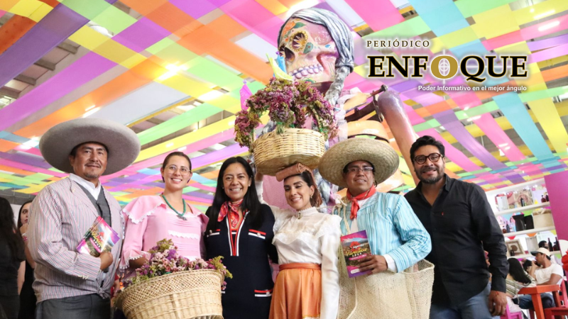 Foto: Cortesía Atlixco brilla en la Feria de Puebla 2025 con su cultura y tradiciones