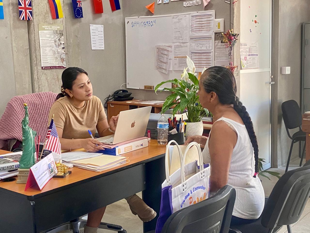 Foto: Cortesía Ariadna Ayala presidenta de Atlixco fortalece lazos con la comunidad migrante