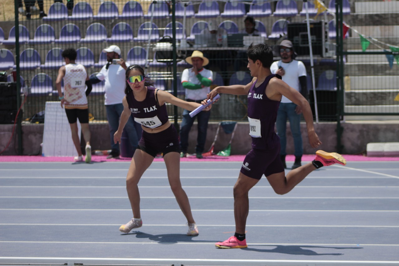 Tlaxcala brilla en atletismo rumbo a la Olimpiada Nacional 2025