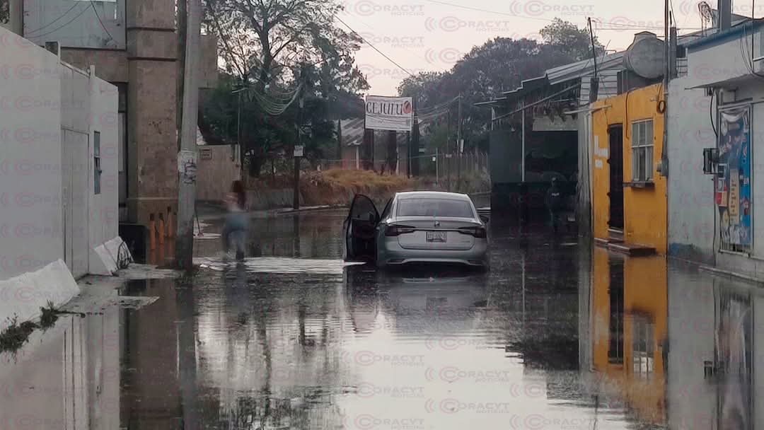 Foto: Cortesía Intensa tromba en Tlaxcala provoca inundaciones en varios municipios
