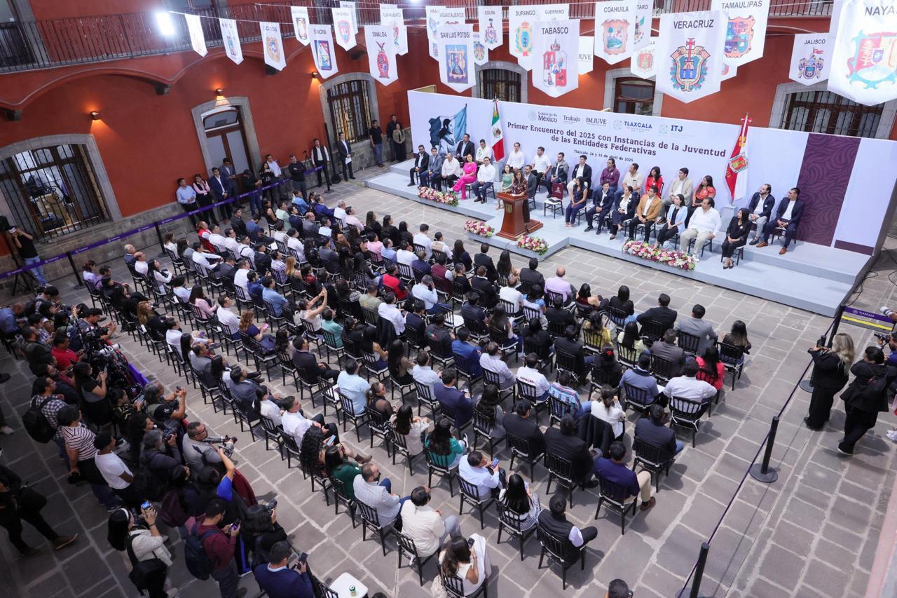 Tlaxcala impulsa a las juventudes con acciones históricas y visión nacional