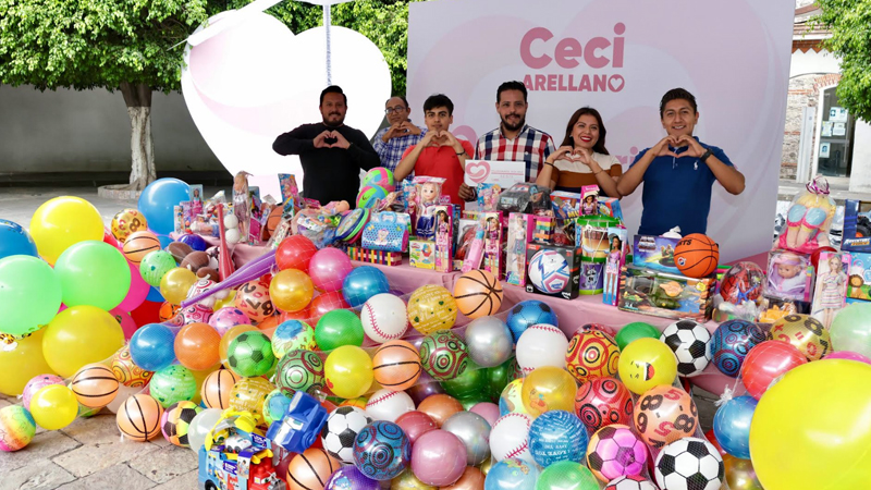 Foto: Cortesía SEDIF Puebla entrega juguetes a niñas y niños vulnerables por el Día del Niño