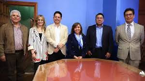 Foto: Cortesía  Gobernadora Lorena Cuéllar y Consejo de Notarios de Tlaxcala impulsan la unidad y el bienestar social