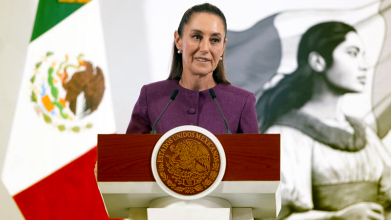 Foto: Cortesía Sheinbaum responde a críticas de Zedillo y recuerda escándalos de su gobierno