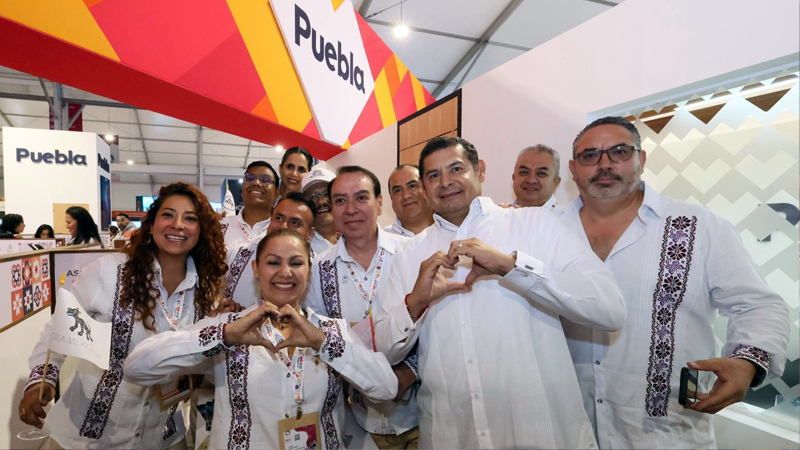 Foto: Cortesía Puebla se consolida como destino turístico clave en el Tianguis 2025