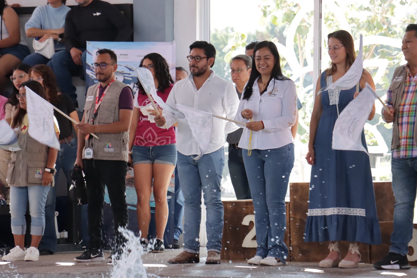 Foto: Cortesía Ariadna Ayala anuncia nueva alberca semiolímpica en Atlixco