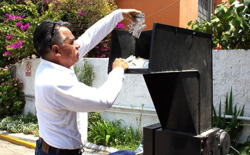INE Tlaxcala destruye 12 mil credenciales para depurar padrón electoral