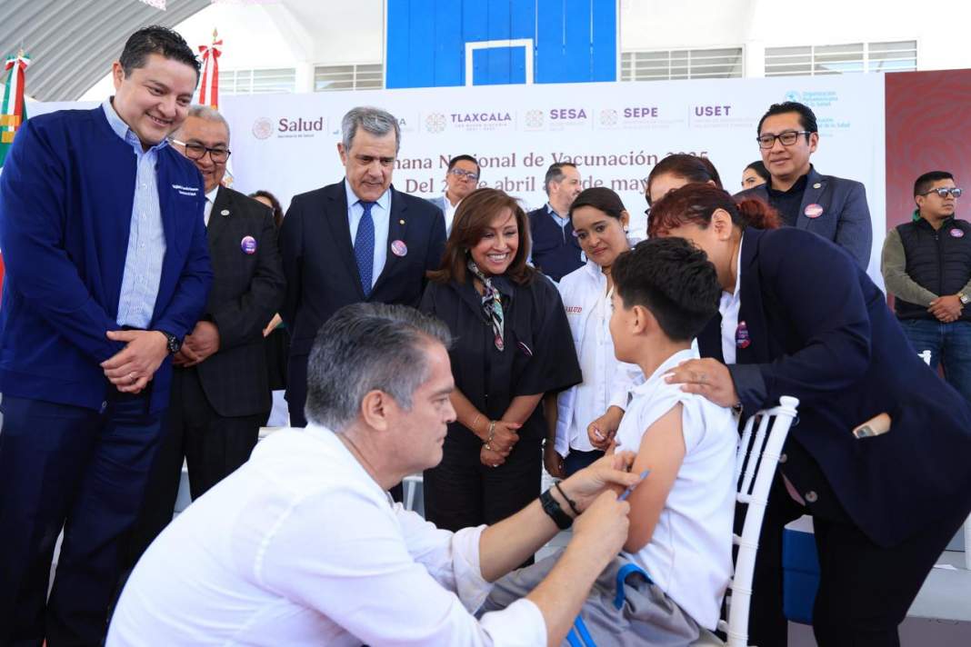 Tlaxcala impulsa salud infantil con Semana Nacional de Vacunación