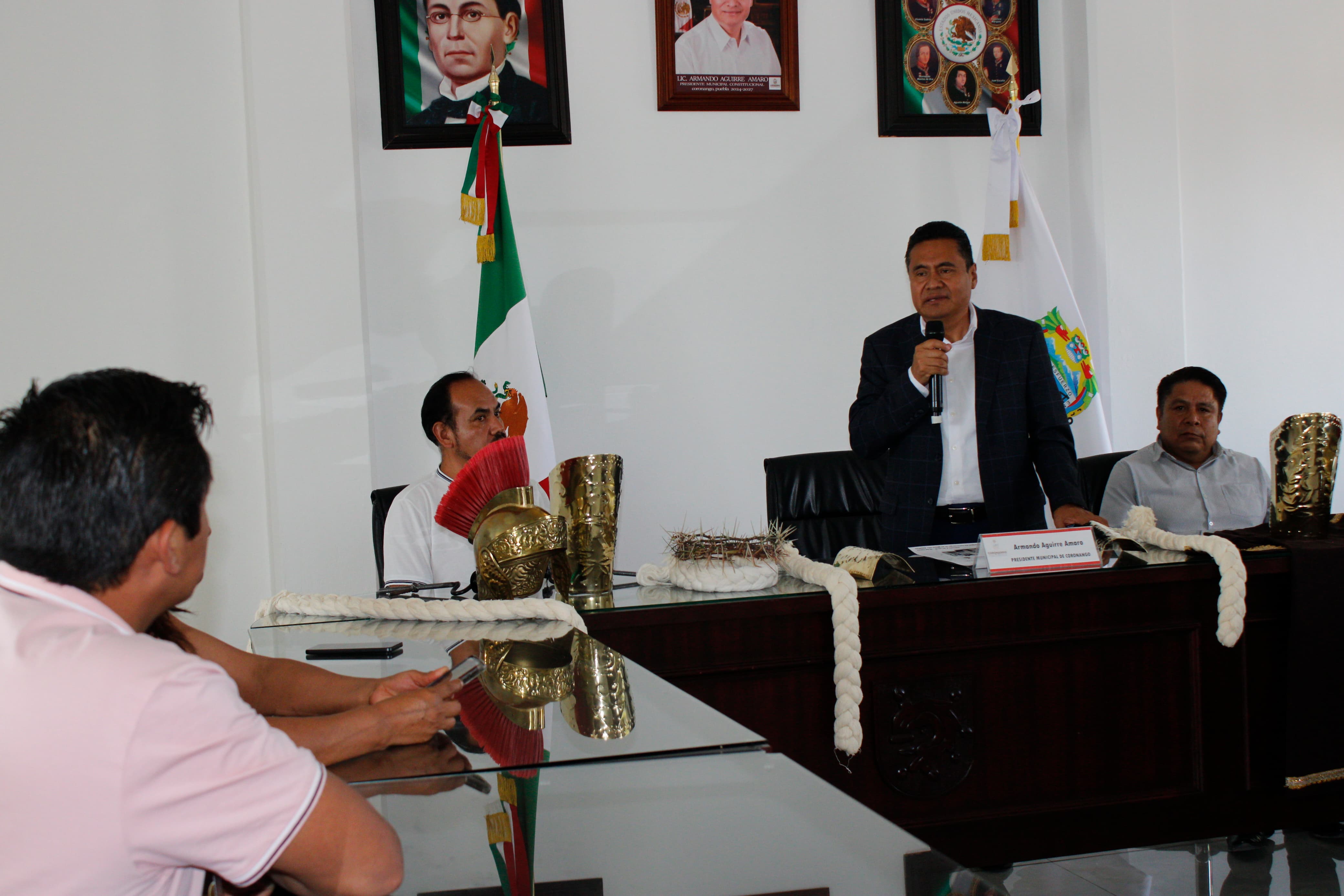 Comunicado oficial Con representación de "Vida, Pasión y Muerte de Jesucristo", en Coronango se conmemorará la tradición, fe y cultura