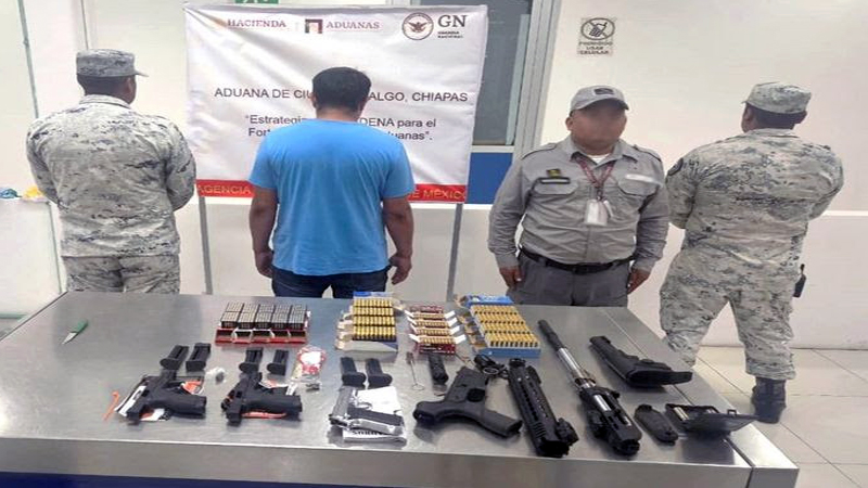 Foto: Cortesía Operativos en 13 estados dejan armas, droga y explosivos asegurados