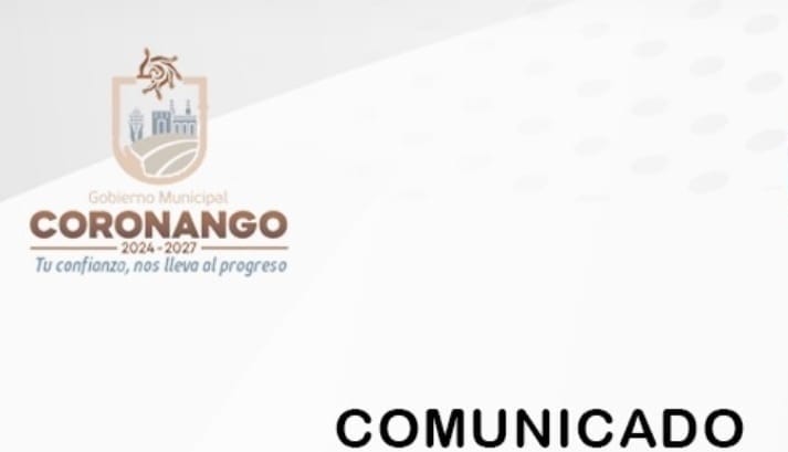 Comunicado oficial COMUNICADO