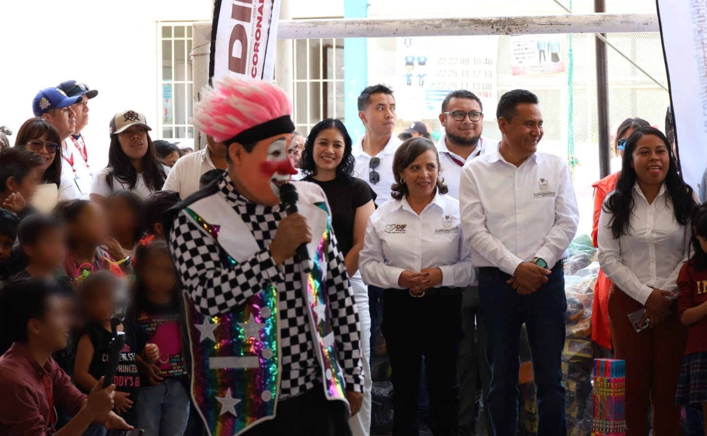 Comunicado oficial Realiza Coronango Caravana de la Niñez y entrega 5 mil juguetes