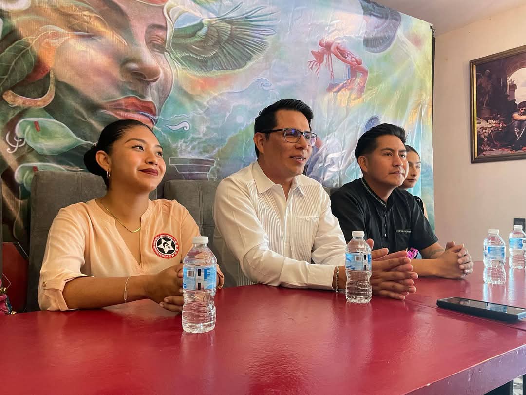 Foto: Cortesía 400 Estudiantes antorchistas tlaxcaltecas listos para la Espartaqueada Cultural Nacional