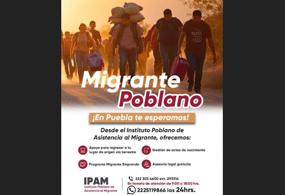 Foto: Cortesía Atlixco fortalece apoyo a migrantes con nuevo convenio de colaboración